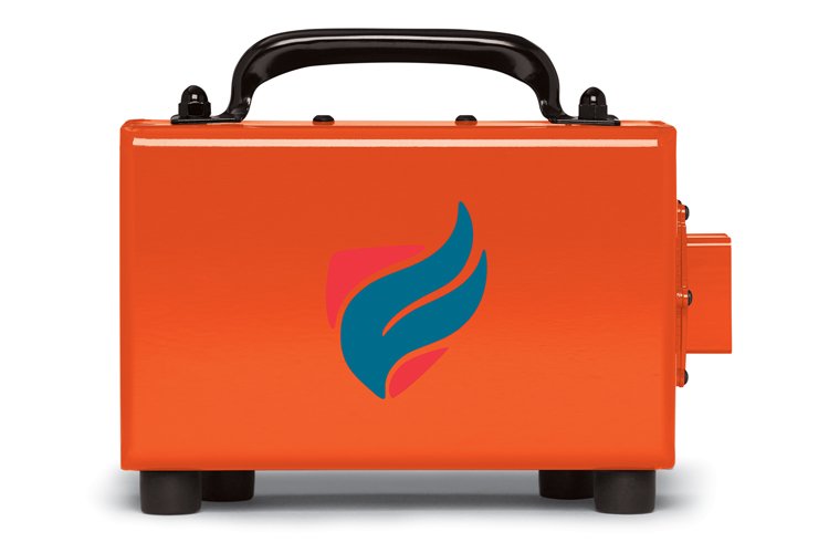 Orange DataBunker storage case